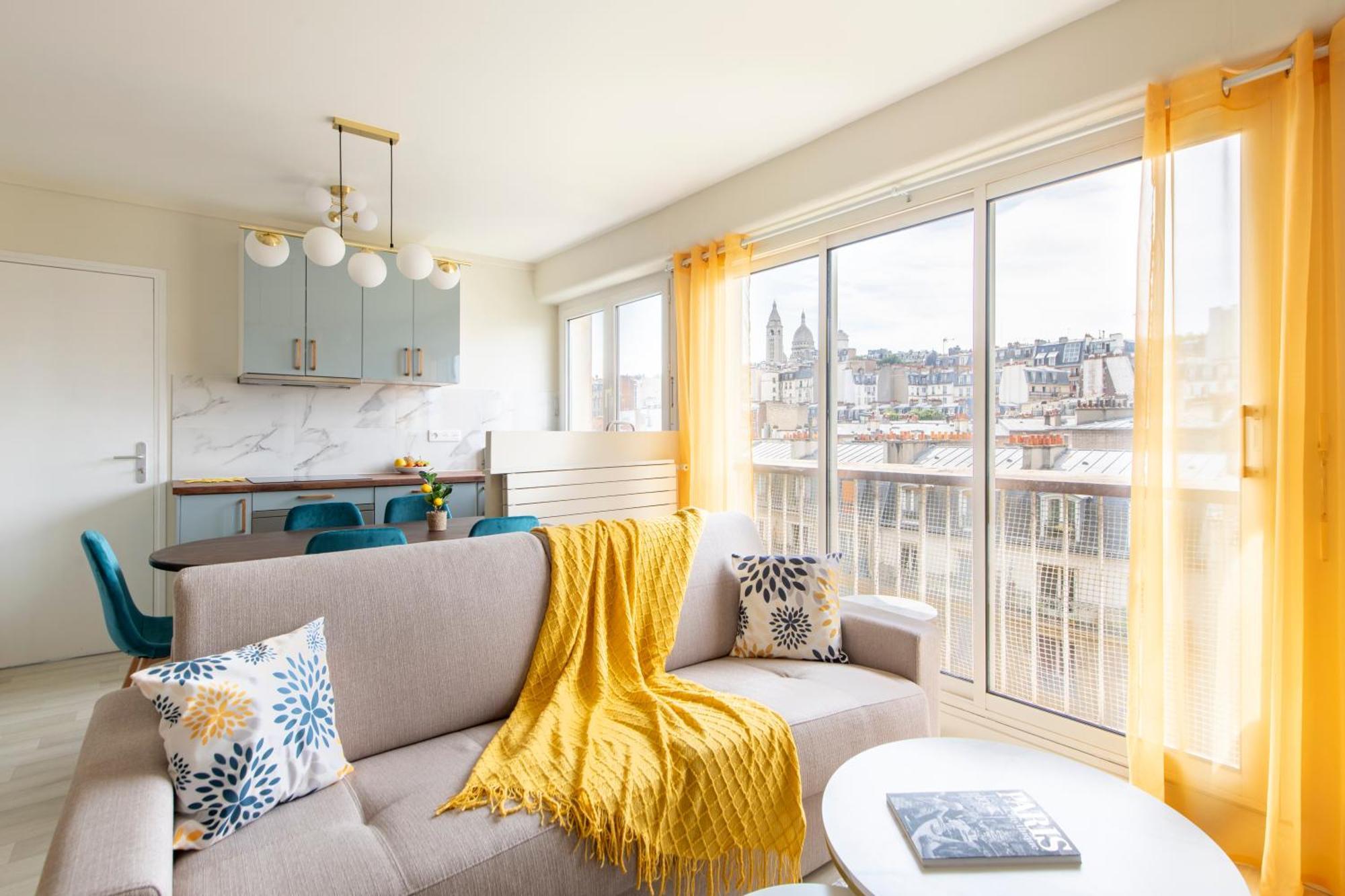 Stunning Montmartre - Amazing View - Fully Renovated