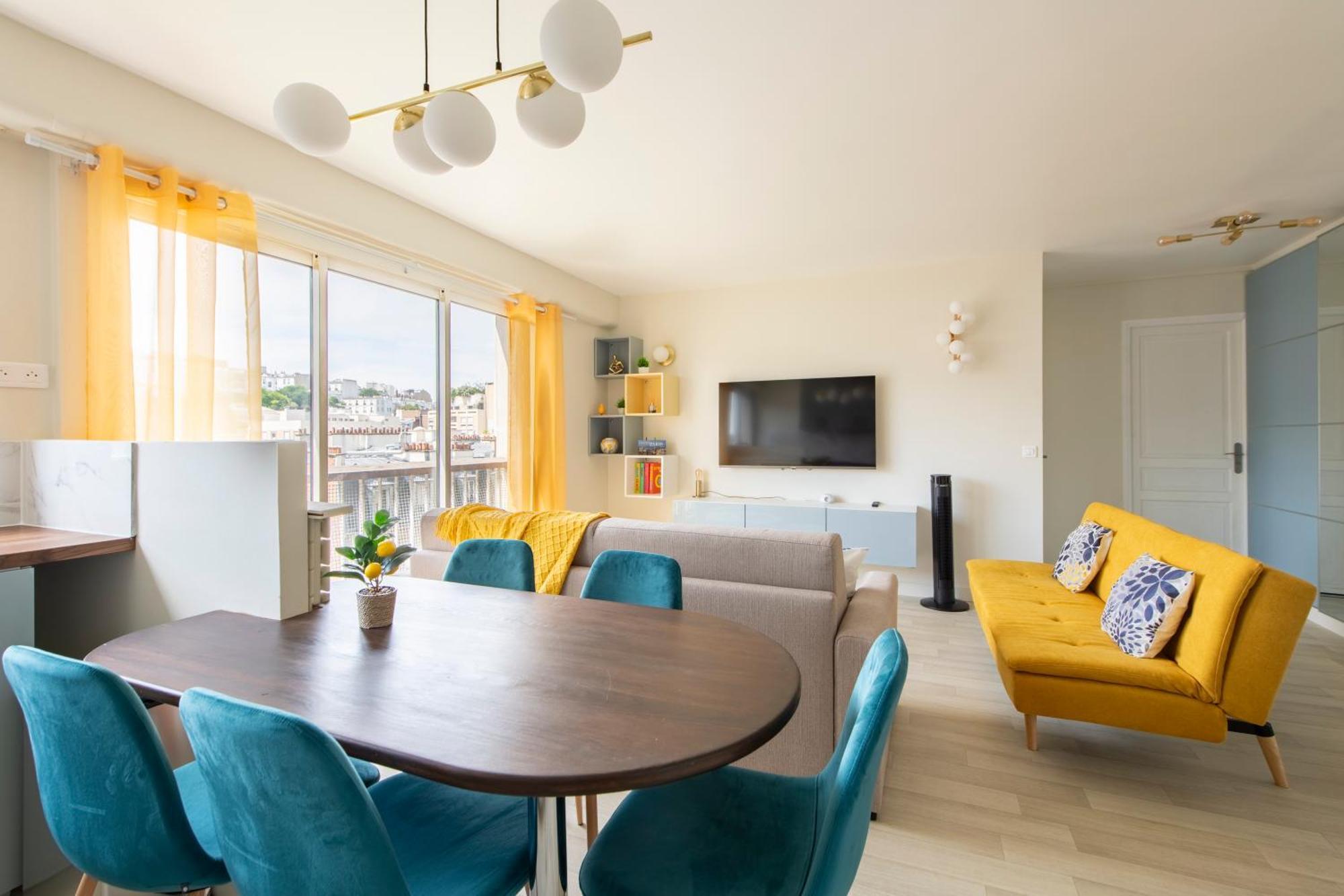 Apartment Stunning Montmartre - Amazing View - Fully Renovated Paris